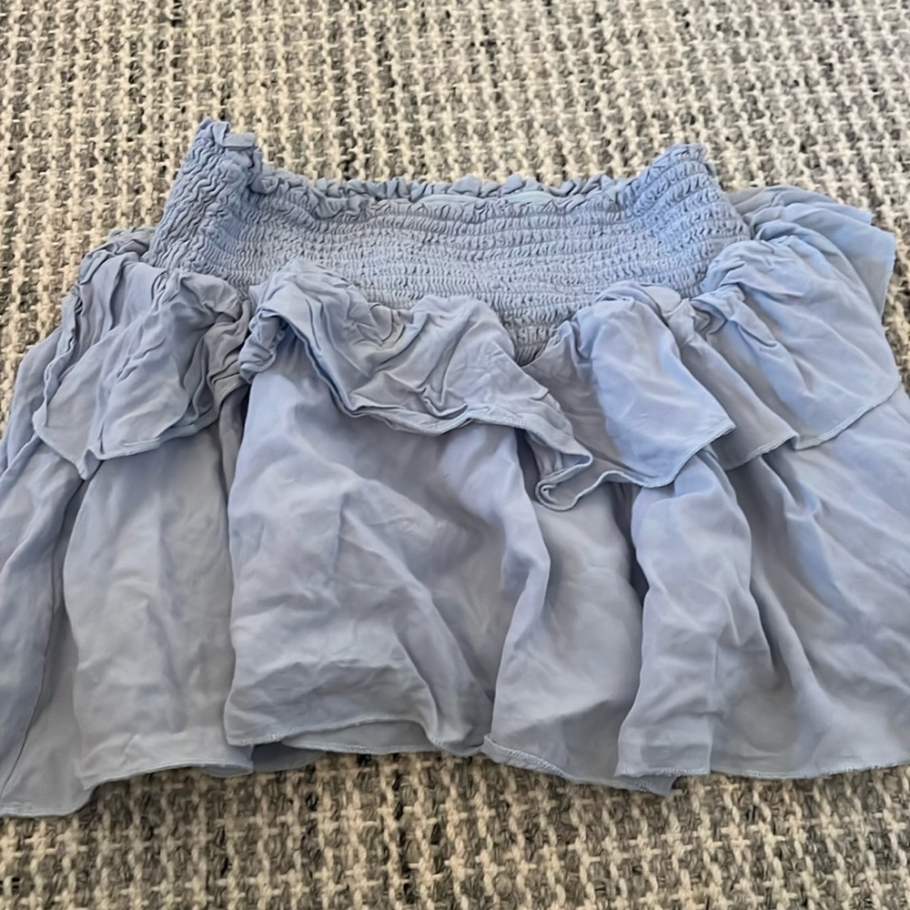 Katie J blue skirt